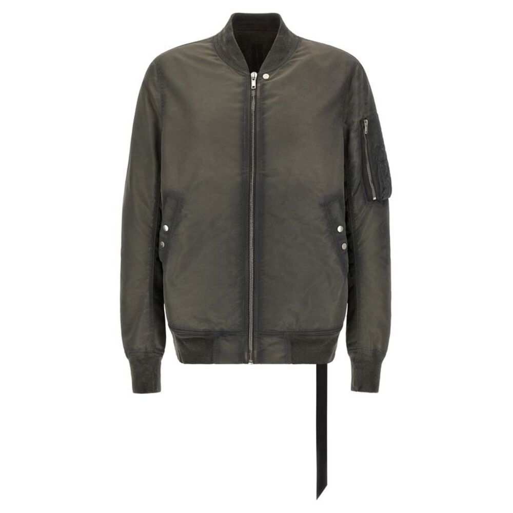 DRKSHDW Gray Nylon Men's Bomber
